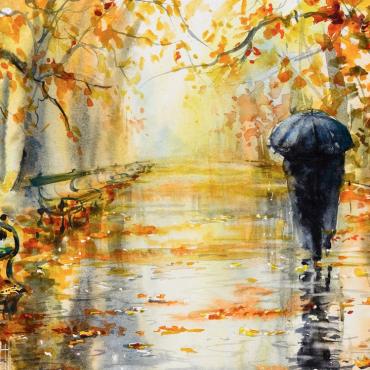 Walking on Leavest alt text